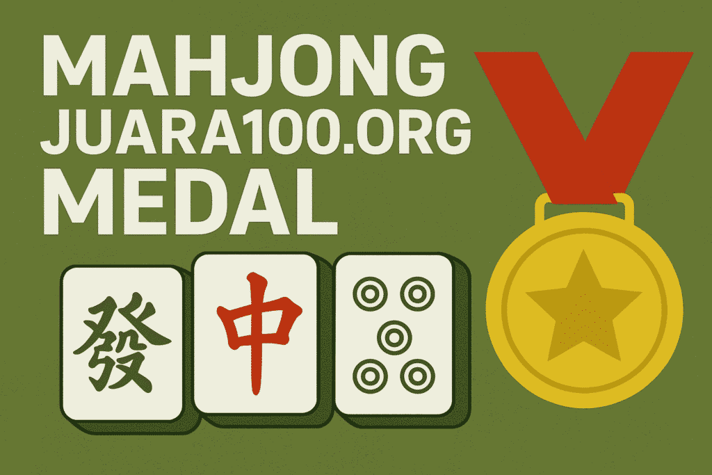 mahjong juara100.org medal