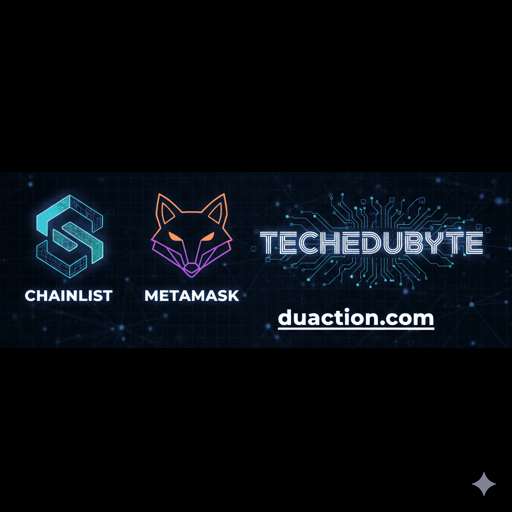 chainlist metamask techedubyte